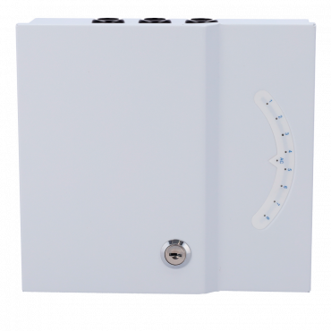 Power distribution box - AC input 100-240V 50/60Hz - 8 channels - Resettable PTC fuse protection - Output voltage 24V / 8A - metal casing