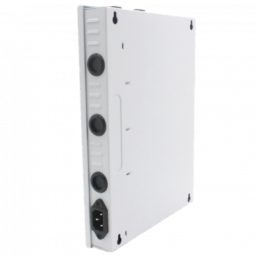 power distribution box - AC input 180V~246V - 18 fuse outputs - Resettable fuse protection - Output voltage 12V / 250W - metal casing