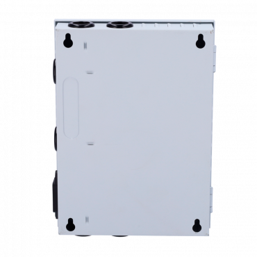 power distribution box - 1 input AC 180-246V 50-60Hz - 9 outlets per copper pair - Resettable fuse protection - Output voltage 12V / 120W - metal casing