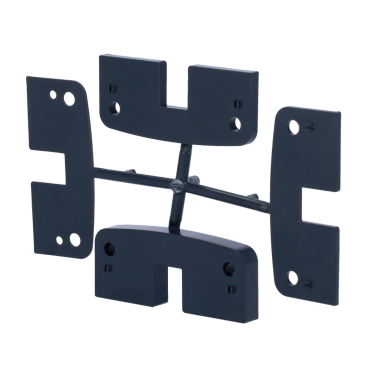 Support for intelligent bolt - Compatible with WM-BOLT and WM-BOLT-WIFI - Suitable for adjusting the frame part - Thickness: 1 mm / 2 mm / 5 mm / 10 mm - Combinable supports - Black colour