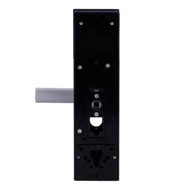 Bluetooth Smart Turnkey Lock - Mobile App : Invisible from the outside - Installation without manipulating the door - Suitable for third-party cylinders | Adjustable handle - Guest users and access reports - Ajax compatible with WM-BRIDGE (not inc.)
