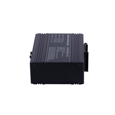 Private brand PoE Switch - DIN Rail Mount - 4 Gigabit Ports + 2 Gigabit SFPs - 90W ports 1 or 2 / 30W ports 3-4 / Maximum 120W - IEEE802.3af/at/bt | PoE/PoE+/Hi-PoE - VLAN/STP/RSTP/MSTP/ERPS/SNMP/ACL - Static LAG/IGMP Snooping/DHCP Snoop/802.1x