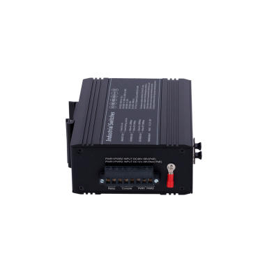 Private brand PoE Switch - DIN Rail Mount - 4 Gigabit Ports + 2 Gigabit SFPs - 90W ports 1 or 2 / 30W ports 3-4 / Maximum 120W - IEEE802.3af/at/bt | PoE/PoE+/Hi-PoE - VLAN/STP/RSTP/MSTP/ERPS/SNMP/ACL - Static LAG/IGMP Snooping/DHCP Snoop/802.1x