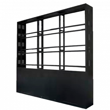 Support structure for Video Wall - Floor installation - Suitable for 4 screens of 55" - Installation of screens in 2x2 mode - Metallic structure