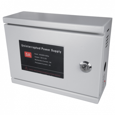 Power supply - Exclusive for access control - Control of different locks - Backup battery - Can be configured in NC/NO - Surface mounting