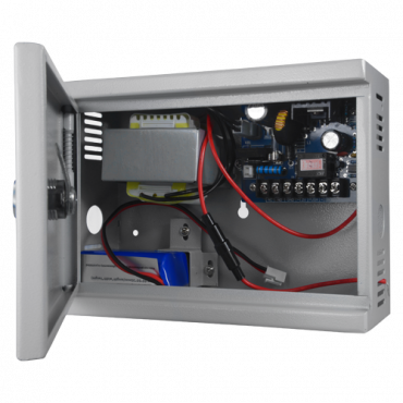 Power supply - Exclusive for access control - Control of different locks - Backup battery - Can be configured in NC/NO - Surface mounting