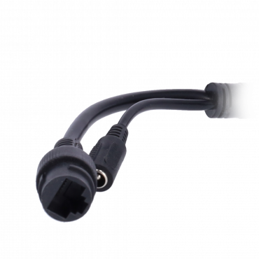 X-Security IP Bullet Camera Black - 4 Megapixel (2560 × 1440) - Lens 2.7–13.5 mm / LEDs Range 60 m - WDR 120 dB | Integrated Microphone - PoE | H.265+ - Intelligent functions