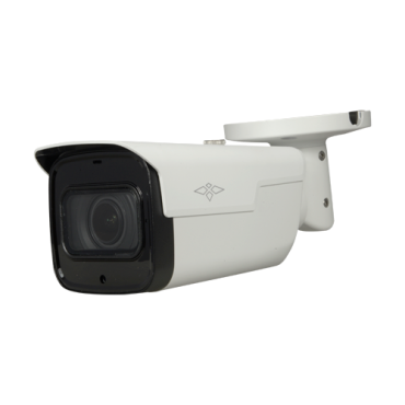X-Security HDCVI bullet camera - 1/1.8" Progressive CMOS 4 MP Starlight+ - 3.7~11 mm motorised varifocal autofocus lens - WDR (120dB) - IR LEDs range 80 m - Weatherproof IP67