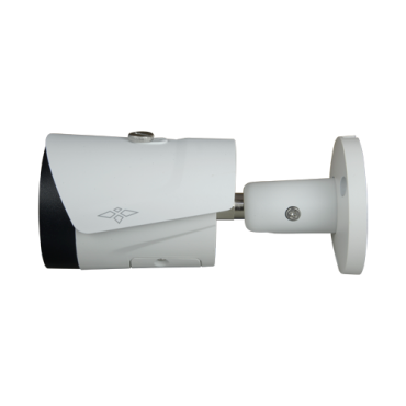 Bullet IP Camera 4 Megapixel Pro Range - 1/2.8” Progressive Scan CMOS - Compression H.265+/H.265/H.264+/H.264 - Lens 2.8 mm / LEDs Range 30 m - WDR | Integrated microphone - WEB, DSS/PSS, Smartphone and NVR