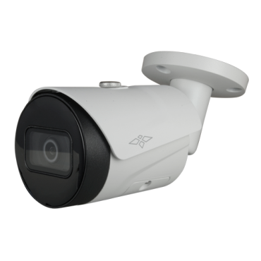 Bullet IP Camera 2 Megapixel Pro Range | 1/2.9” Progressive Scan CMOS | Compression H.265+/H.265/H.264+/H.264 | Lens 2.8 mm / LEDs Range 30 m | WDR | Integrated microphone | WEB, DSS/PSS, Smartphone and NVR