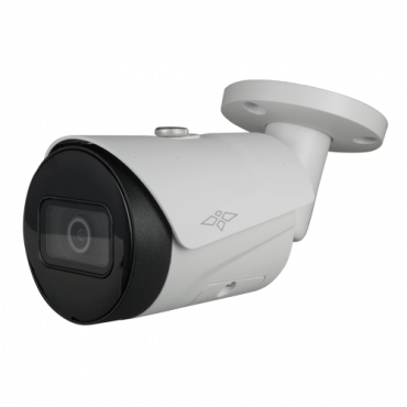 X-Security Bullet IP Camera - 8 Megapixel (3840x2160) - 2.8 mm Lens - PoE / H.265+ / IR - Weatherproof IP67 - WEB Interface, CMS (DSS/ PSS), Smartphone and NVR