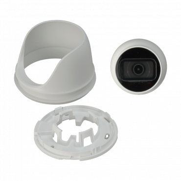 Turret IP 4 Megapixel Camera Ultra Serie - 1/2,7” Progressive Scan CMOS - Compressie H.265+ / PoE - 2,8 mm Lens - WDR | 3D DNR | IP67 | Geïntegreerde microfoon - WEB, DSS/PSS, Smartphone en NVR