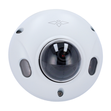 X-Security WizSense IP Dome Camera | 4 Megapixel (2688 × 1520) 2,8 mm-lens | IR-LED 30m | Ingebouwde microfoon | H.265+ | PoE Waterdicht IP67 Vandaalbestendig IK10