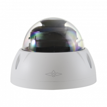 X-Security WizSense IP Dome Camera | 8 Megapixel (3840 × 2160) 2.8mm lens | IR LED 30m | Built-in microphone | H.265+ | PoE Waterproof IP67 Anti-vandal IK10