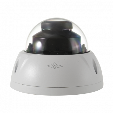 X-Security IP Dome Camera - 4 Megapixel (2688x1520) - 2.7 ~ 13.5 mm varifocal lens - Built-in microphone - Intelligent functions - Weatherproof IP67 Anti-vandal IK10