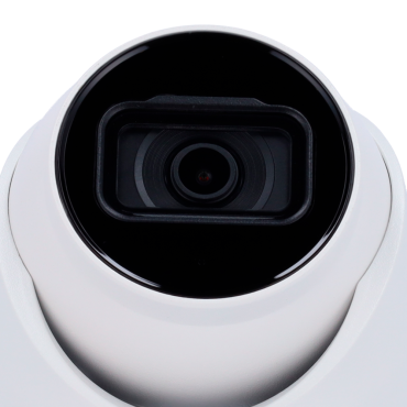8 MP IP Turret Camera Ultra Range - 1/2.7” Progressive Scan CMOS - Compression H.265+/H.265/H.264+/H.264 - 2.8 mm lens / 30 m IR LEDs Scope - WDR | Alarms | Audio and Microphone - WEB, DSS/PSS, Smartphone and NVR