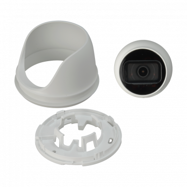 IP-camera 2 megapixel ultra serie - 1 / 2,8 inch progressieve scan CMOS - compressie H.265 + / H.265 / H.264 + / H.264 - 2,8 mm lens / IR-leds Bereik 50 m - WDR | IP67 | Audio - WEB, DSS / PSS, Smartphone en NVR