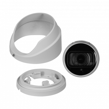 Turret IP Camera X-Security ULTRA Bereik - 4 Megapixel (2688x1520) - 2,7 ~ 13,5 mm varifocale lens - Gemotoriseerde autofocus - PoE | H.265+ | Geïntegreerde microfoon - Weerbestendig IP67