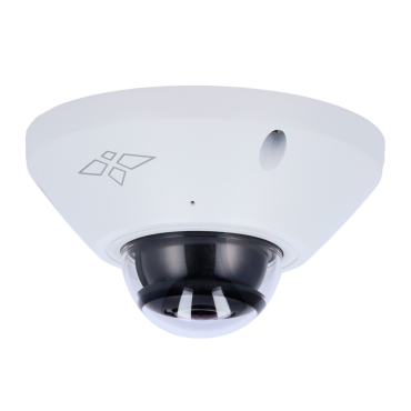 X-Security Fisheye WizMind | 5 Megapixel IP-camera | 1/2,7” Progressieve CMOS | 1,4 mm-lens | Slimme functies | Geluid | ingebouwde microfoon