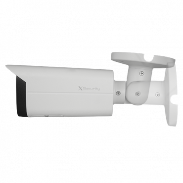 4Mpx IP PRO Camera - 1/3” Progressive CMOS - Compression H.265+ / H.265 / H.264+ / H.264 - 2.7~13.5 mm Varifocal Motorised Lens | WDR - Audio and Alarms | IR LEDs range 60 m - Weatherproof IP67