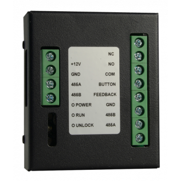 X-Security expansion module - Control a second door - Relay Output - RS485 with controller - RS485 with card module - Input for push button