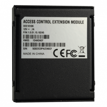 X-Security expansion module - Control a second door - Relay Output - RS485 with controller - RS485 with card module - Input for push button