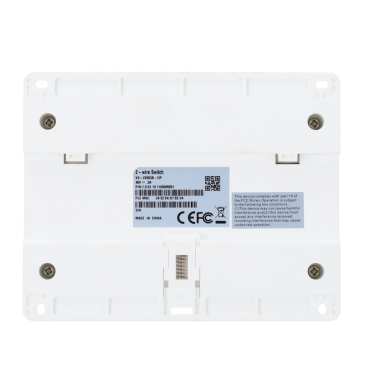 2-wire switch for cascade - 3 groups of 2 wires - 10 cascade levels - Connection of 20 monitors and 2 boards - Surface or DIN rail mounting - TCP/IP Connection