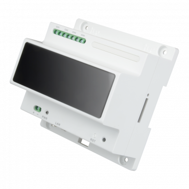 Converter - 2 wires to IP - 4 groups of 2 wires - TCP / IP with RJ45 - For powering 2 wire devices - Surface or DIN rail mounting