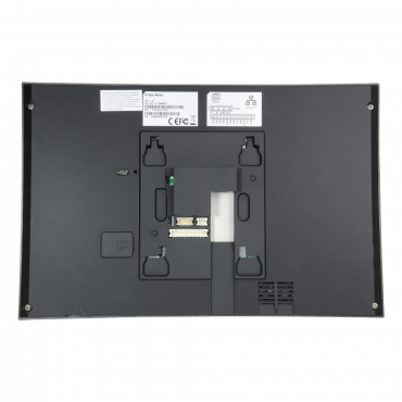 Video Intercom Monitor - TFT screen from 7" Android 8.1 - Two-way audio and inter-device calls - TCP / IP and WiFi - Slot MicroSD | 8 Alarm inputs - Surface mounting