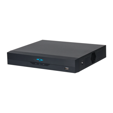 X-Security WizSense AI IP Recorder | 4 CH IP-video | Maximum recording resolution 12 Mpx | Bandwidth 80 Mbps | Full HD HDMI and VGA Output | Supports 1 hard disk