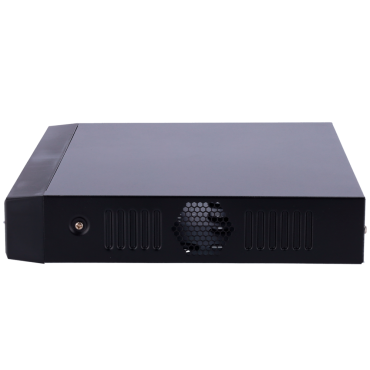 X-Security AI IP-recorder | 4 CH video IP | 4 CH PoE | Maximum recording resolution 12 Mpx | Bandwidth 80 Mbps | Full HD HDMI and VGA Output | Supports 1 hard disk