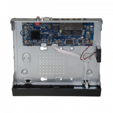 X-Security NVR voor IP-camera's - 8 CH IP- en 8 PoE-poorten - Maximale opnameresolutie 8 Mpx - Compressie H.265 / H.264 - Uitgangen 4K HDMI & VGA - Ondersteunt 1 harde schijf