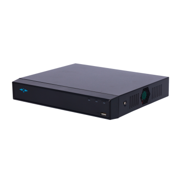 X-Security WizSense AI IP Recorder | 8 CH IP-video | 8CH PoE | Maximale opnameresolutie 12 Mpx | Bandbreedte 80 Mbps | Full HD HDMI- en VGA-uitgang | Ondersteunt 1 harde schijf