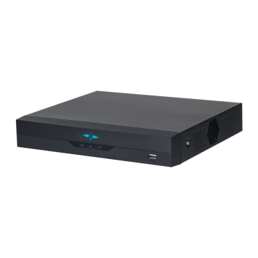 X-Security WizSense AI IP Recorder | 16 CH IP-video | Maximale opnameresolutie 12 Mpx | Bandbreedte 144 Mbps | Full HD HDMI- en VGA-uitgang | Ondersteunt 1 harde schijf