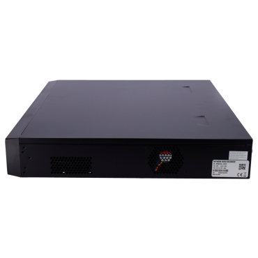 X-Security NVR for IP cameras | 16 CH video | Compression H.265+ | 16 PoE Channels | Maximum resolution 12 Mpx | HDMI 4K, HDMI Full HD and 2 VGA output | WEB, DSS/PSS, Smartphone and NVR