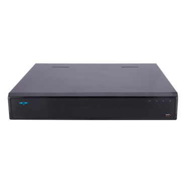 X-Security NVR 32CH 16CH PoE AI Recorder | Maximum resolution 12 Megapixel | 32CH IP /16 PoE | AI smart features | 4 HDD up to 16TB per disk | WEB, DSS/PSS, Smartphone and NVR