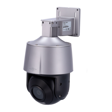 X-Security 4 Mpx Lite Range IP PTZ Camera - Speed Pan 80º/s Tilt 56º/s - 1/3” STARVIS CMOS - Compression H.265+ / H.265 / H.264+ / H.264 - Lens 4 mm | Full-Color - IP66 | Audio | Microphone