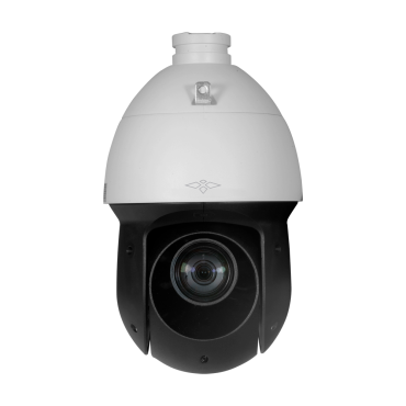 PTZ X-Security 8 Mpx Ultra Serie IP-camera | 1/2,8” STARVIS CMOS | 5-125 mm (25x) Varifocale lens | 100 m IR-afstand. > H.265+ codering | Slimme functies | IP66 | Geluid | Alarmen