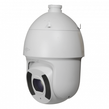 PTZ X-Security 2 Mpx Ultra Range IP Camera - Autotracking / Face detection - WizSense: False alarm filter - Compression H.265+ / PoE+ - 3.95-177.75mm (X45) Vari-focal lens - Audio / Alarms / High speed 300º/second