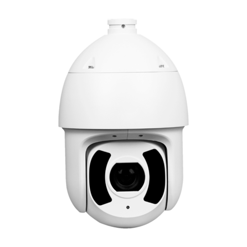 PTZ X-Security 4 Mpx Ultra Range IP Camera - Autotracking / Face detection - WizSense: False alarm filter - Compression H.265+ / PoE+ - 3.95-177.75mm (X45) Vari-focal lens - Audio / Alarms / High speed 300º/second