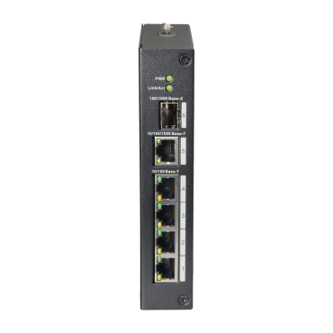 X-Security Switch - 4 ports RJ45 + 1 Gigabit Combo Port - Speed 10/100Mbps - Plug & Play - Energy Saving Technology