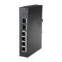 X-Security PoE Switch - 4 PoE ports + 2 SFP fiber ports - Speed 10/100Mbps - Port 60W 4 / ports 30W 1-3 / maximum 96W - Hi-PoE / IEEE802.3at (PoE+) / af (PoE+) - DIN rail mount