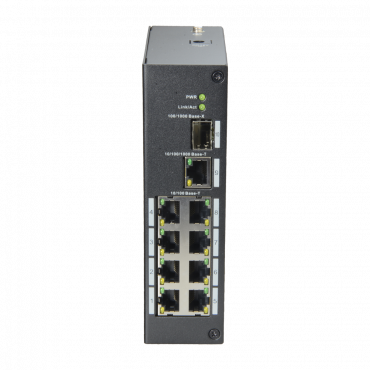 Switch - 8 ports RJ45 + 1 Gigabit Combo Port - Snelheid 10/100Mbps - Plug & Play - Energy Saving Technology