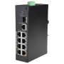 X-Security PoE Switch - 8 PoE port(s) + 1 Up-link port(s) - Speed 10/100Mbps - Power 30 W per port - Total maximum power 96 W - Norm IEEE802.3at (PoE) / af (PoE+)