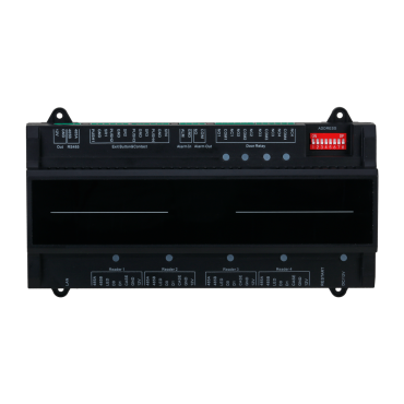 Biometrische toegangscontroller - Toegang via vingerafdruk, kaart of PIN - TCP/IP-communicatie | PoE - 4 lezers van Wiegand | 4 lezers van OSDP - Relaisuitgang voor 4 deuren - SmartPSS-software