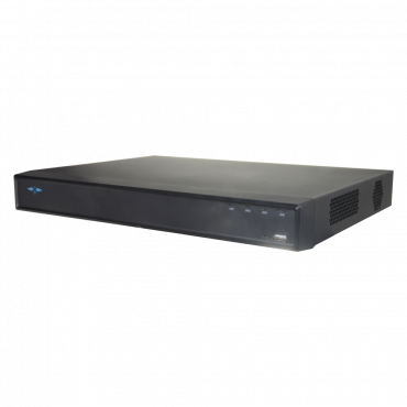 XS-XVR3116-HV: DVR 5n1 X-Security - 16 CH HDTVI / HDCVI / AHD / CVBS / 16+2 IP - 1080N/720P (25FPS) | H.265+ - SMD+, enhanced motion detection - Two-way audio via RCA - Supports 1 hard disk up to 10TB