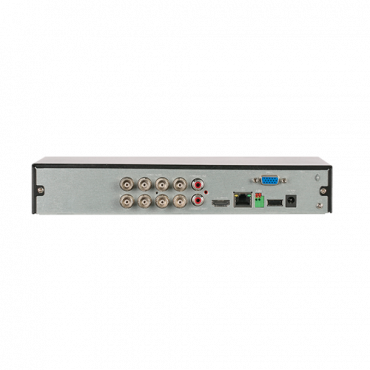 DVR 5n1 X-Security - 8 CH HDTVI/HDCVI/AHD/CVBS (5Mpx) + 4 IP - (6Mpx) - Audio over coaxial - 5M-N (10FPS) Recording Resolution - 2 CH facial recognition - 8 CH Human and vehicle recognition