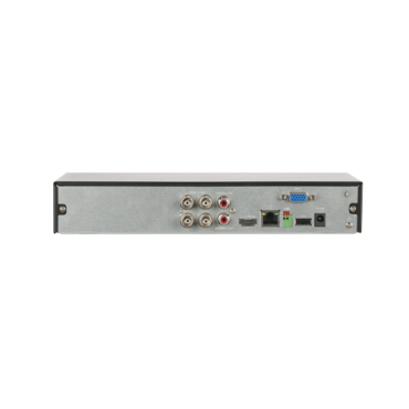 DVR 5n1 X-Security - 4 CH HDTVI / HDCVI / AHD / CVBS / 4+1 IP - 1080p (25FPS) | H.265+| SMD+ - Audio 1 ingang/1 uitgang via RCA - Full HD en VGA HDMI-uitgang - Ondersteunt 1 harde schijf