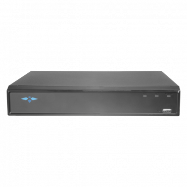 5n1 X-Security Video Recorder - 16 CH HDTVI/HDCVI/AHD/CVBS (5Mpx) + 8 IP (6Mpx) - 2 CH Face Recognition | perimeter protection - 16 CH Recognition of humans and vehicles - 5M-N recording resolution - Alarms | Audio All-over-Coax