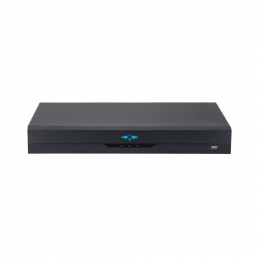 5n1 X-Security Video Recorder - 16 CH HDTVI/HDCVI/AHD/CVBS (4K) + 16 IP (8Mpx) - Audio over coax - 4K resolution (7FPS) - 2CH Face Recognition - 8 CH Recognition of humans and vehicles